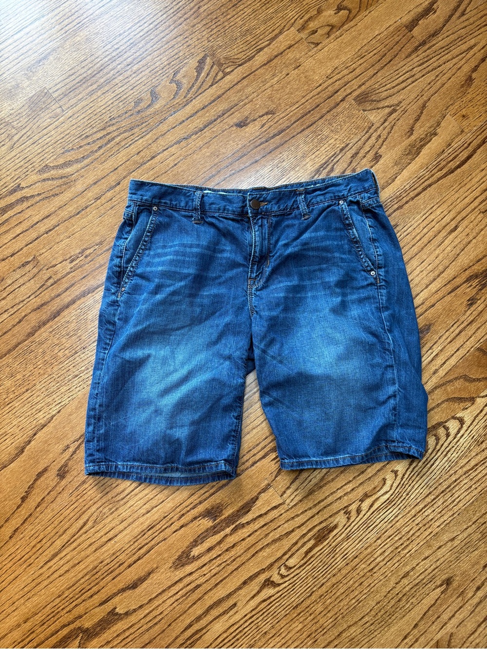 GAP Women's Dark Blue Denim Shorts